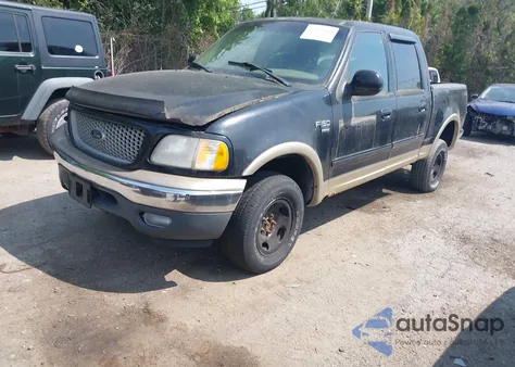 2001 Ford F-150 Supercrew King Ranch Edition/Lariat/Xlt from USA, damaged, VIN 1FTRW08LX1KD79194